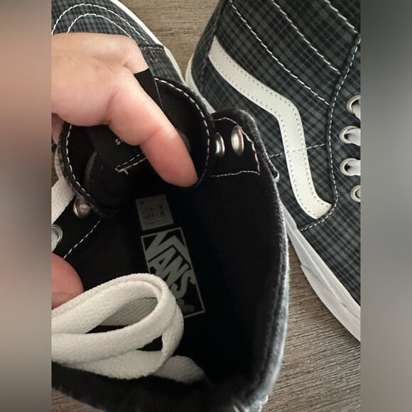 Vans Unisex Sk8-Hi Tapered Size 7 Men 8.5 Women Beads Black NWT - Picture 7 of 13